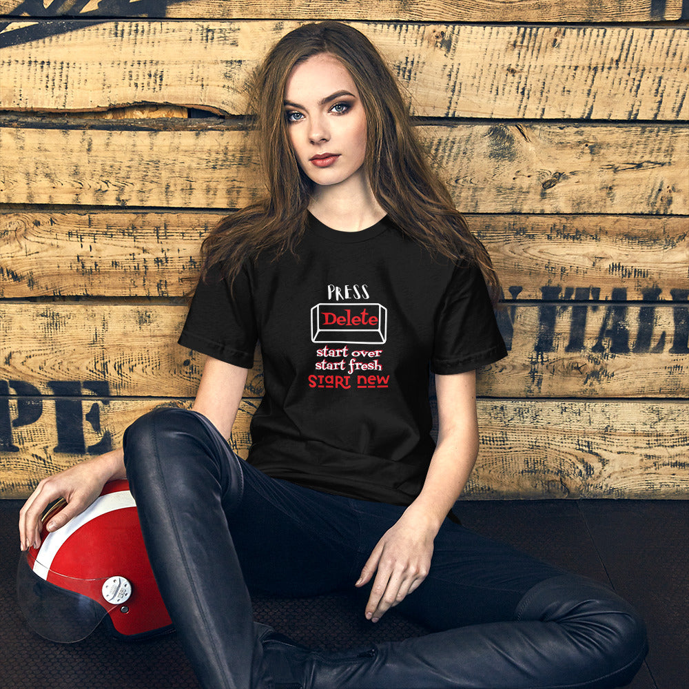 Press Delete Unisex T-Shirt - Nspirations Collection