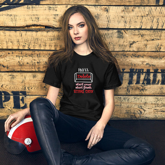 Press Delete Unisex T-Shirt - Nspirations Collection