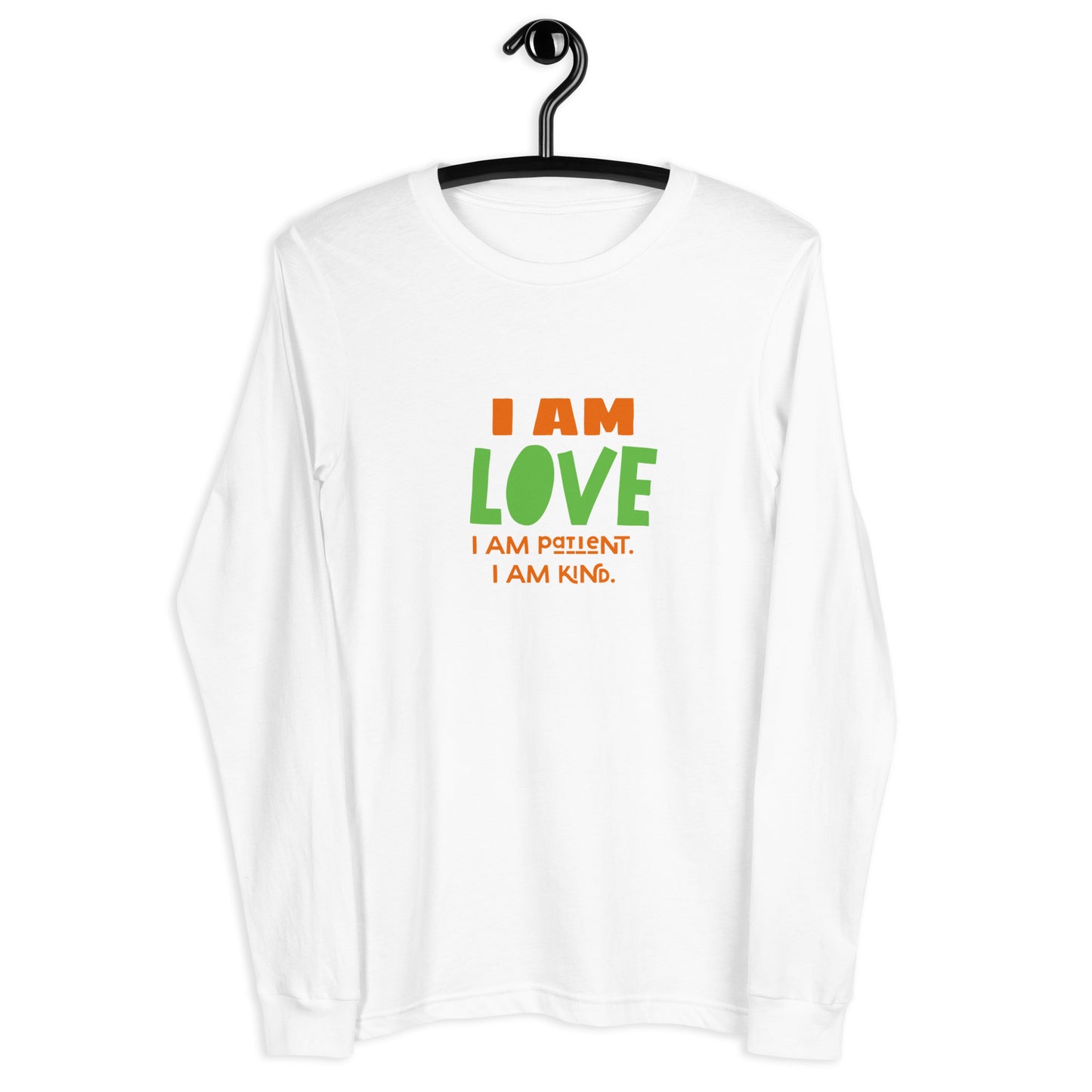 I AM Love Long Sleeve Unisex T-Shirt