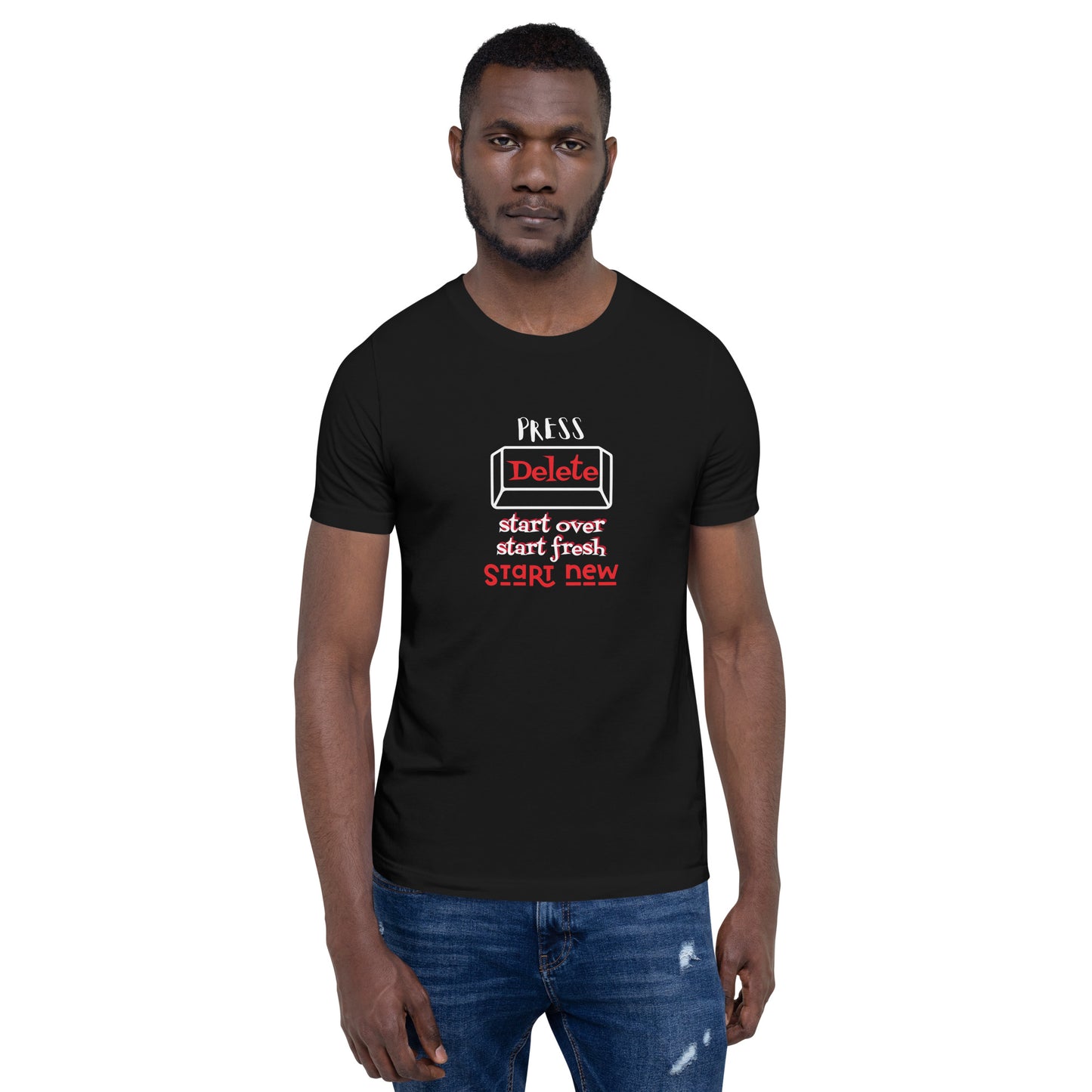 Press Delete Unisex T-Shirt - Nspirations Collection